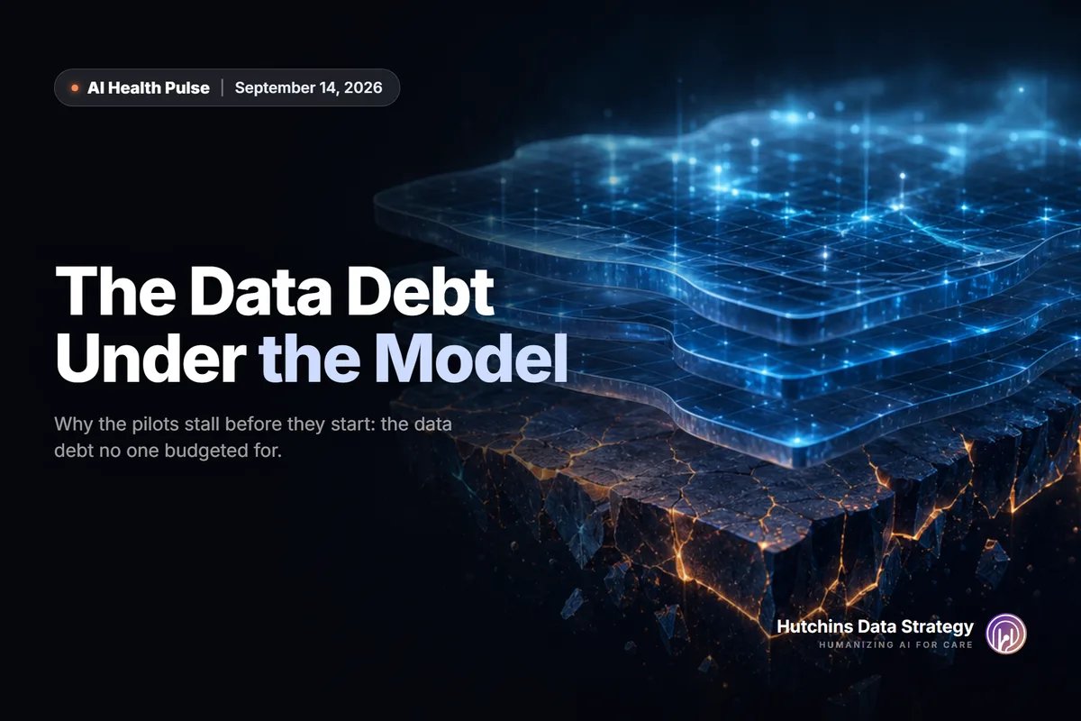 Latest edition: The Data Debt Under the Model