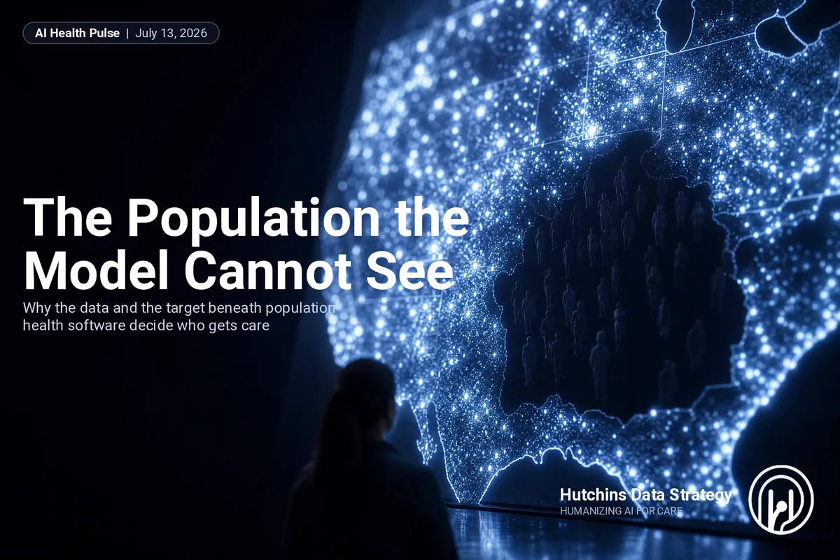 The Population the Model Cannot See — The AI Health Pulse