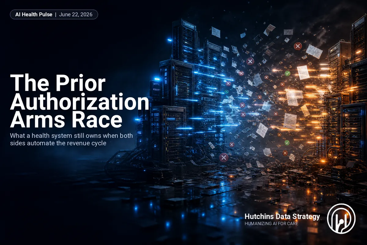 The Prior Authorization Arms Race — The AI Health Pulse