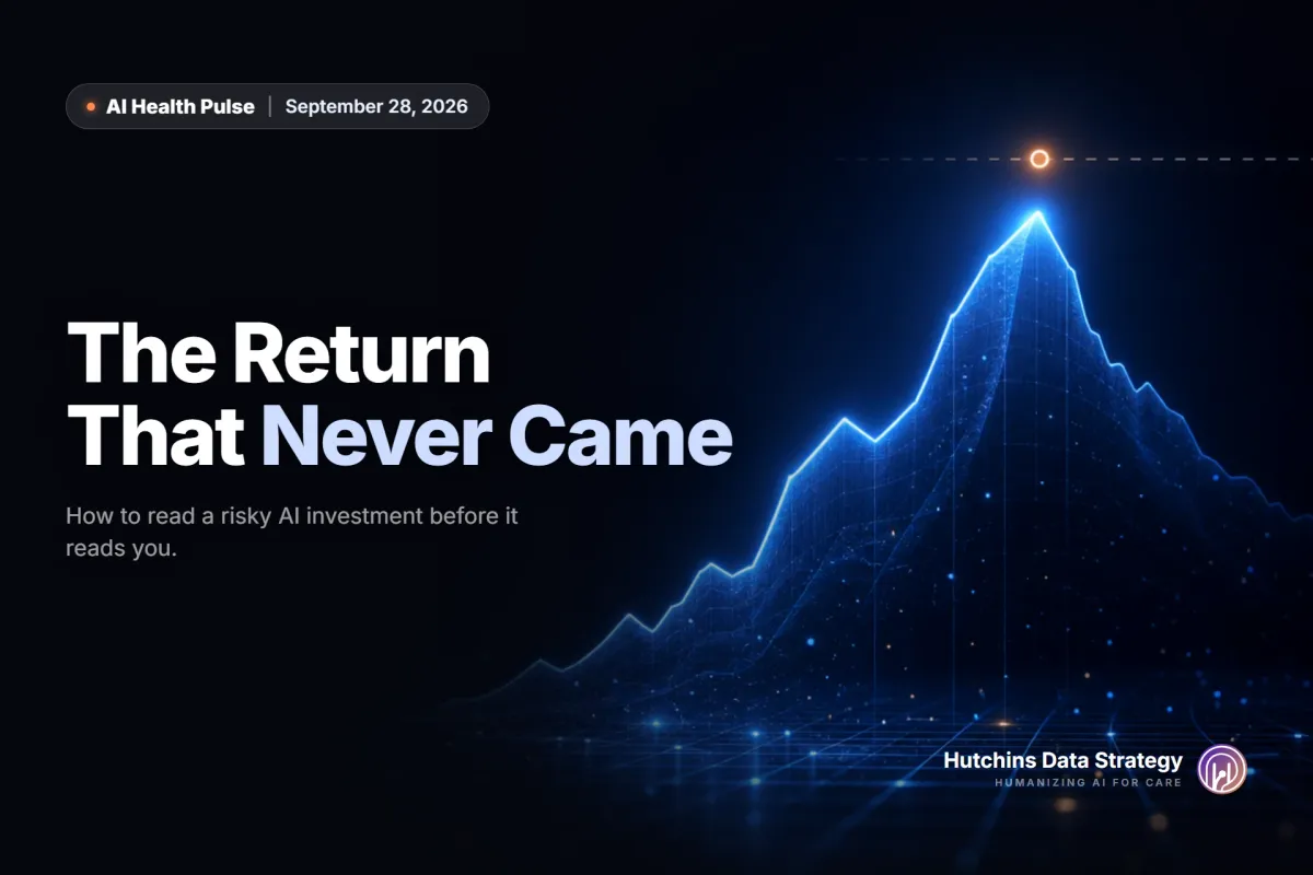 The Return That Never Came — The AI Health Pulse