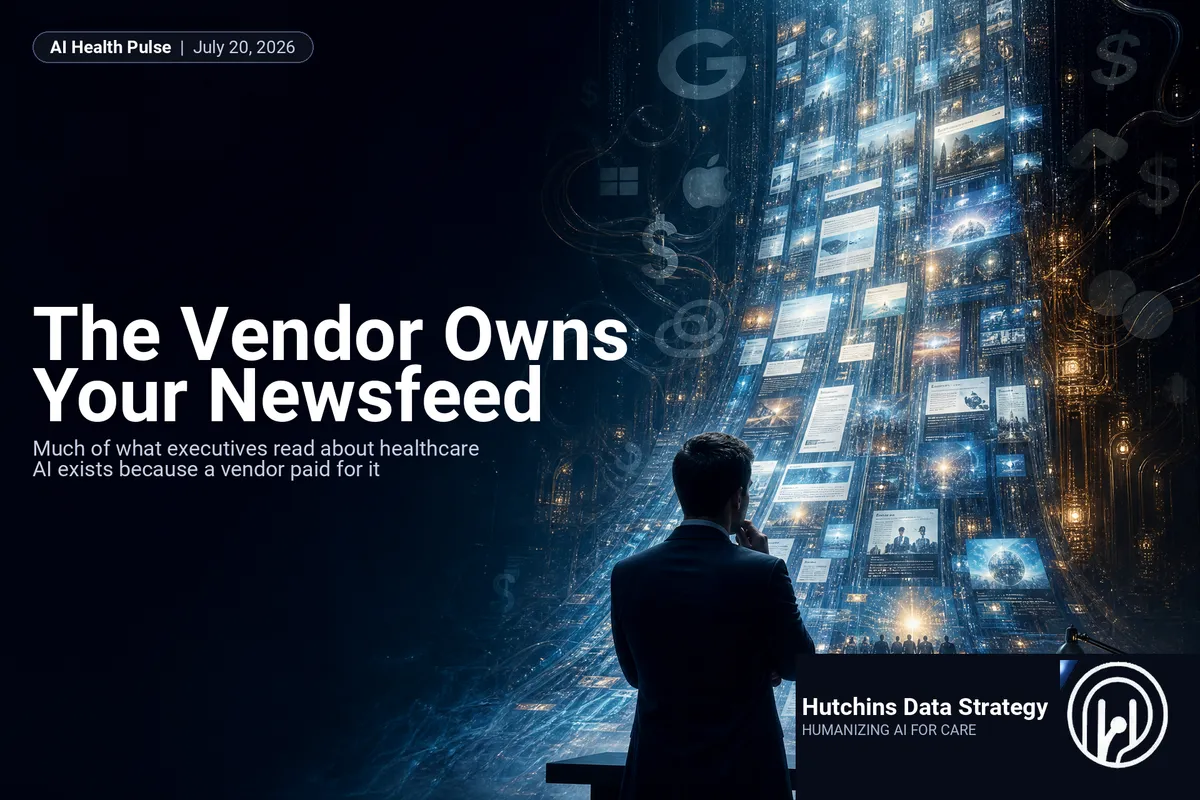The Vendor Owns Your Newsfeed — The AI Health Pulse